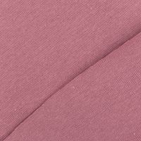 Bündchenstoff Schlauchware Organic Bio fein alt lila  35cm Breite