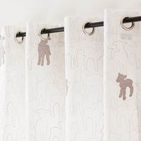 87201-Vorhang-Kinderzimmer-Black-Sheep-Schaefchen-weiss-grau-140x-245cm--BxH--oder-Wunschmass-von-SCHoeNER-LEBEN--IMG-KW17-113.jpg Vorhang Kinderzimmer Black Sheep Schäfchen weiß grau 140x 245cm (BxH) mit Ösen Detail