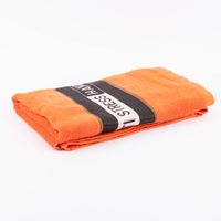 87316-Badetuch-aus-Baumwolle-Anti-Stress-Handtuch-orange-schwarz-weiss-70x140cm-von-La-Vida-87316-03.jpg HAndtuch mit Banderole Anti stress handtuch orange zusammengefalten