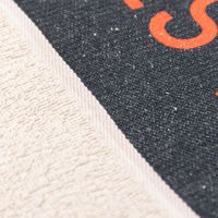 Handtuch held des tages beige detail banderole
