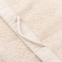 Handtuch held des tages beige detail aufhänger