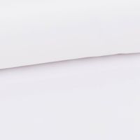 Satin Stoff Tischdecken Meterware mit Teflonausrüstung uni weiß 160cm Breite