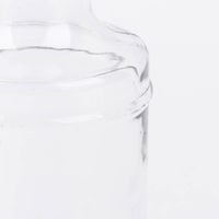87362-Kleine-Vase-Flaschenform-zylinderfoermig-transparent-Glas-verschiedenen-Farben-6-5x13cm-DSC-8294-03.jpg Vase in flaschenform farblos detail verjüngung