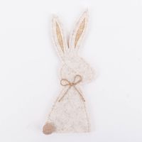 87394-Eierwaermer-Hase-aus-Polyesterfilz-in-hellgrau-dunkelgrau-oder-beige-8-5x22cm-114305-01.jpg Eierwärmer in Hasenform aus beigefarbenem Filz mit abstehendem SChwanz