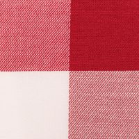 Dekostoff Karos rot weiß 140cm Breite