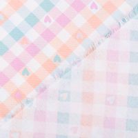 87515-Flanell-Stoff-aus-Baumwolle-Karo-Herzen-pink-mint-gruen-1-45m-Breite-87515-07.jpg Flanell Stoff aus Baumwolle Karo Herzen pink mint grün 1,45m Breite