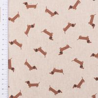 87525-Dekostoff-Halbpanama-Leinenlook-Little-Dachshund-Dog-Dackel-natur-braun-1-40m-Breite-DSC-KW15-2024-167.jpg Dekostoff Halbpanama Leinenlook Little Dachshund Dog Dackel natur braun 1,40m Breite
