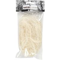 sisalgras in naturweiß verpackt