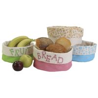 87531-Stoff-Korb-aus-Baumwolle-rund-blanko-natur-20x14-5cm-von-Creativ-Company-v16209.jpg stoffkorb natur dekobeispiel bunt angemalt mit Brot und Obst befüllt