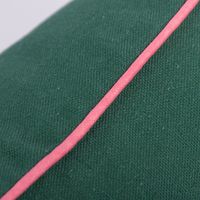 Wende-kissenhülle mit Keder mit Blumenvase in bunt grün rosa detail keder