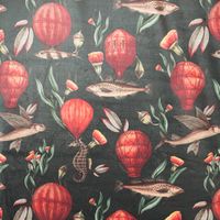 87608-Samtstoff-Polsterstoff-Dekostoff-Velvet-Digitaldruck-Fische-Blumen-Heissluftballon-dunkelgruen-orange-1-40m-Breite-IMG-KW28-002.jpg Samtstoff Polsterstoff Dekostoff Velvet Digitaldruck Fische Blumen Heißluftballon dunkelgrün orange 1,40m Breite