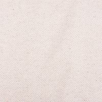 Jacquard Stoff Dekostoff Doubleface Miseno Fischgrät natur 2,80m Breite