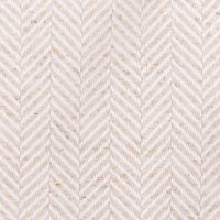 Jacquard Stoff Dekostoff Doubleface Miseno Fischgrät natur 2,80m Breite