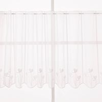 87616-Scheibengardinen-Meterware-naehfrei-Stickerei-Voile-Blumen-weiss-60cm-Hoehe-IMG-KW17-220.jpg Scheibengardinen Meterware nähfrei Stickerei Voile Blumen weiß 60cm Höhe