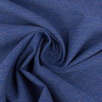 Polsterstoff Flachgewebe Dobby Trento uni meliert blau1,40m Breite