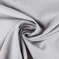 Polsterstoff Riva uni meliert hellgrau 1,42m Breite