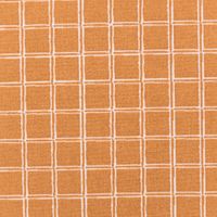 Tischdeckenstoff abwaschbar Baumwollstoff beschichtet Enduit Jules Karo ocker 1,45m Breite