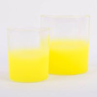 87680-Windlicht-Set-aus-Glas-mit-Neonfarbstreifen-in-gelb-pink-oder-orange-8-5-u--10cm-DSC-KW16-2024-258.jpg Windlicht Set gelb in groß und klein