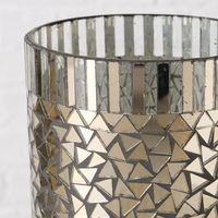 87701-2er-Set-Windlicht-aus-Glas-Mosaik-silber-13-5-und-20cm-hoch-Detailbild-MRf5oi-O-large.jpg 2 Windlichter groß und klein aus Glas im Mosaikmuster silber detail rand