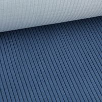 Cord Polsterstoff mit Fleckschutz Capri uni blau 1,45m Breite
