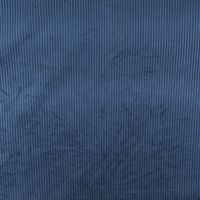 Cord Polsterstoff mit Fleckschutz Capri uni blau 1,45m Breite