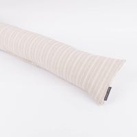 Zugluftstopper Basic Stripe natur weiß 80cm