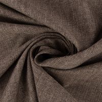 Polsterstoff Outdoorstoff Olefina mit Fleckschutz uni Struktur braun 1,45m Breite