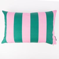 87854-Kissenhuelle-Streifen-dunkelgruen-und-pink-in-versch--Groessen-von-SCHoeNER-LEBEN--IMG-KW23-156.jpg Kissenhülle Streifen dunkelgrün und pink von SCHÖNER LEBEN. 40x60