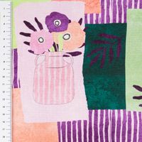 88183-Canvas-Stoff-Nerida-Hansen-Tossed-Vases-Pastel-Pink-rosa-gruen-1-40m-Breite-IMG-KW24-346.jpg Canvas Stoff Nerida Hansen Tossed Vases Pastel Pink rosa grün 1,40m Breite