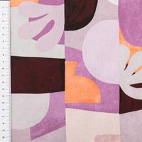 88185-Canvas-Stoff-Nerida-Hansen-Abstract-Lilac-lila-orange-1-40m-Breite-IMG-KW24-121.jpg Canvas Stoff Nerida Hansen Abstract Lilac lila orange 1,40m Breite