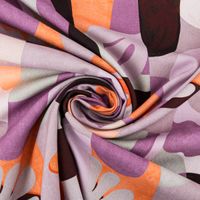 88185-Canvas-Stoff-Nerida-Hansen-Abstract-Lilac-lila-orange-1-40m-Breite-IMG-KW24-122.jpg Canvas Stoff Nerida Hansen Abstract Lilac lila orange 1,40m Breite