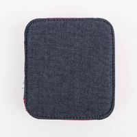 88210-Naehset-Jeansblau-mit-Reissverschluss-pink-12x11x3cm-von-Prym-DSC-KW27-069.jpg Nähset Jeansblau mit Reißverschluss pink 12x11x3cm von Prym geschlossen frontal