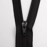 SCHÖNER LEBEN. YKK Reißverschluss Kunststoffspirale teilbar 45cm schwarz