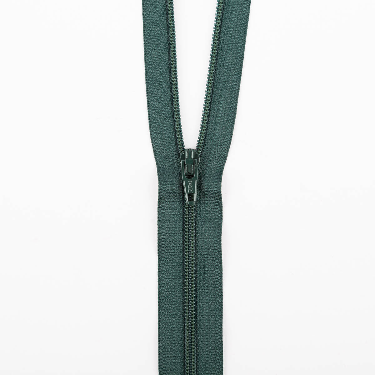 SCHÖNER LEBEN. YKK Reißverschluss nicht teilbar Kunststoffspirale 20cm dunkelgrün