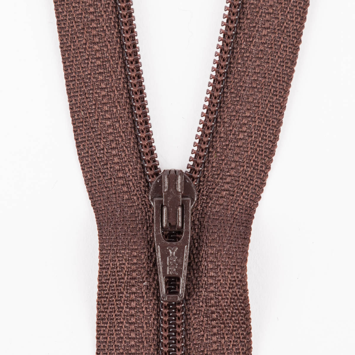 SCHÖNER LEBEN. YKK Reißverschluss nicht teilbar Kunststoffspirale 20cm palisander