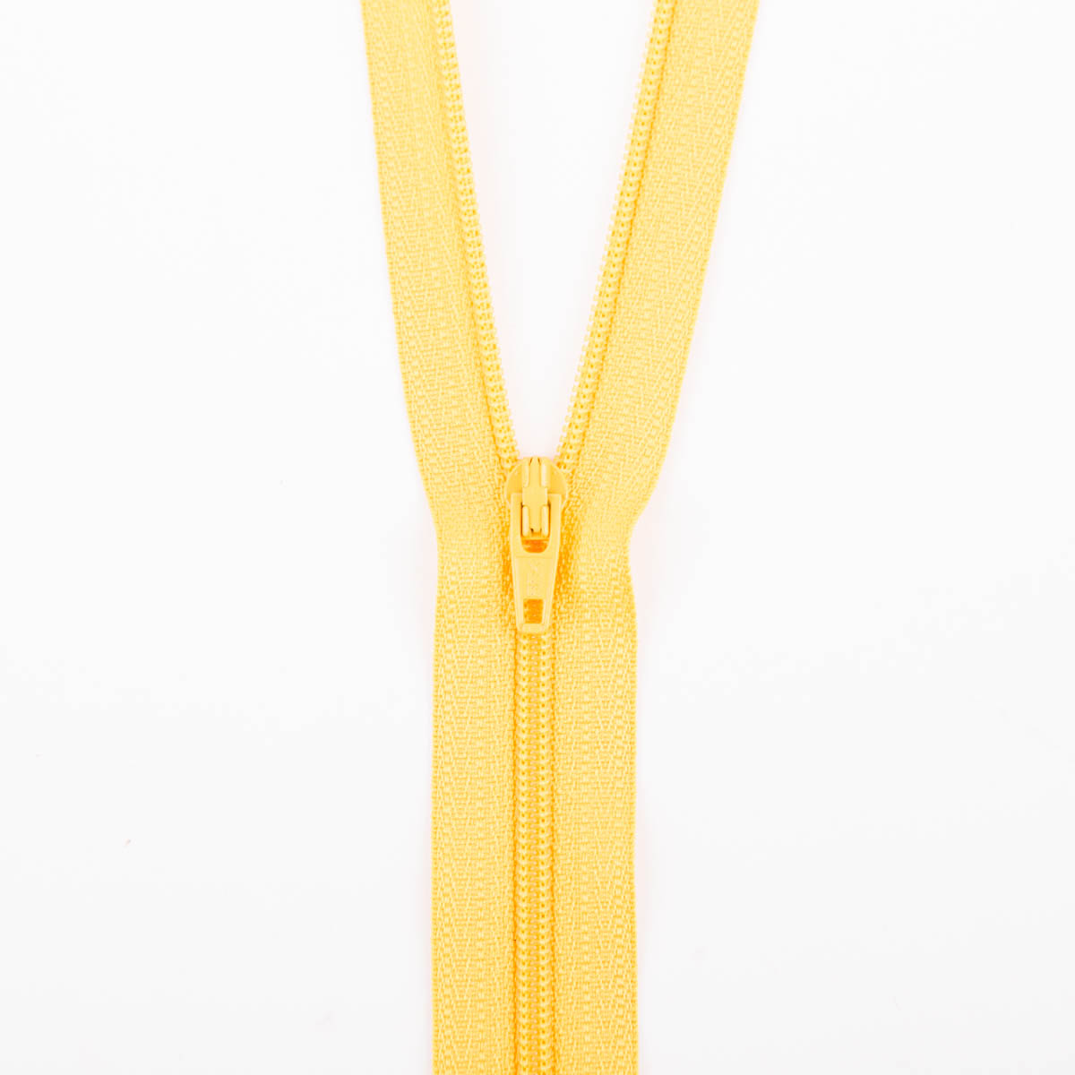 SCHÖNER LEBEN. YKK Reißverschluss nicht teilbar Kunststoffspirale 20cm maisgelb