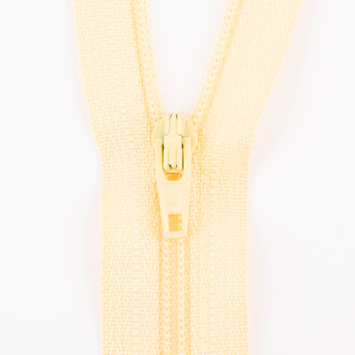SCHÖNER LEBEN. YKK Reißverschluss nicht teilbar Kunststoffspirale 20cm lemon
