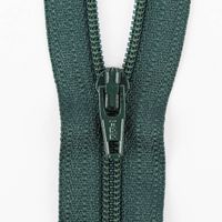 SCHÖNER LEBEN. YKK Reißverschluss nicht teilbar Kunststoffspirale 20cm dunkelgrün