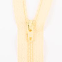 SCHÖNER LEBEN. YKK Reißverschluss nicht teilbar Kunststoffspirale 20cm lemon