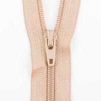 SCHÖNER LEBEN. YKK Reißverschluss nicht teilbar Kunststoffspirale 20cm beige