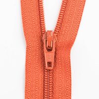 SCHÖNER LEBEN. YKK Reißverschluss nicht teilbar Kunststoffspirale 20cm rost