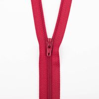 SCHÖNER LEBEN. YKK Reißverschluss nicht teilbar Kunststoffspirale 20cm granat