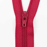 SCHÖNER LEBEN. YKK Reißverschluss nicht teilbar Kunststoffspirale 20cm granat