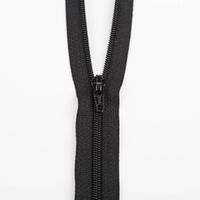 SCHÖNER LEBEN. YKK Reißverschluss nicht teilbar Kunststoffspirale 35cm schwarz