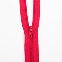SCHÖNER LEBEN. YKK Reißverschluss nicht teilbar Kunststoffspirale 40cm dunkelrot