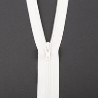 SCHÖNER LEBEN. YKK Reißverschluss nicht teilbar Kunststoffspirale 50cm rohweiß