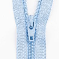 SCHÖNER LEBEN. YKK Reißverschluss nicht teilbar Kunststoffspirale 50cm pastellblau