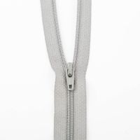 SCHÖNER LEBEN. YKK Reißverschluss nicht teilbar Kunststoffspirale 50cm grau
