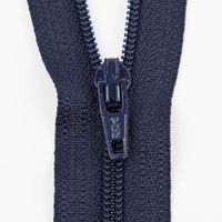 SCHÖNER LEBEN. YKK Reißverschluss nicht teilbar Kunststoffspirale 60cm marine