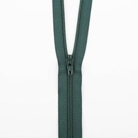 SCHÖNER LEBEN. YKK Reißverschluss nicht teilbar Kunststoffspirale 60cm dunkelgrün